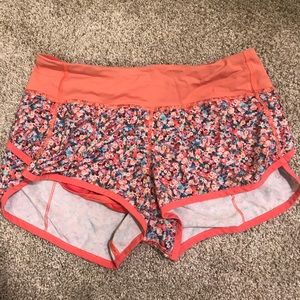 Lululemon speed shorts